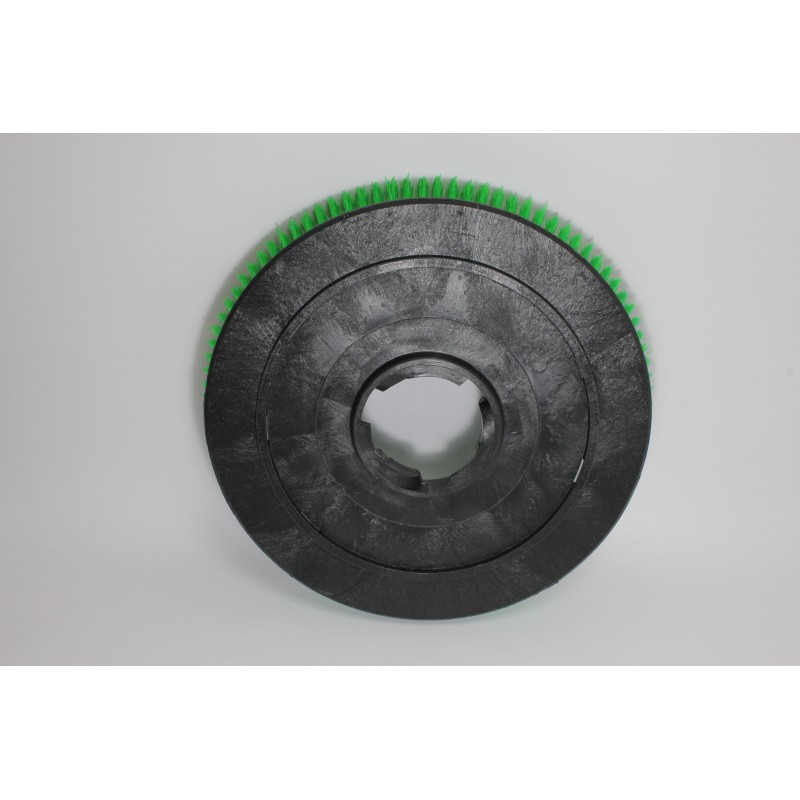 BROSSE PPL VERTE POUR AUTOLAVEUSE NUMATIC  Dc. Ø 410/450mm + Fixation