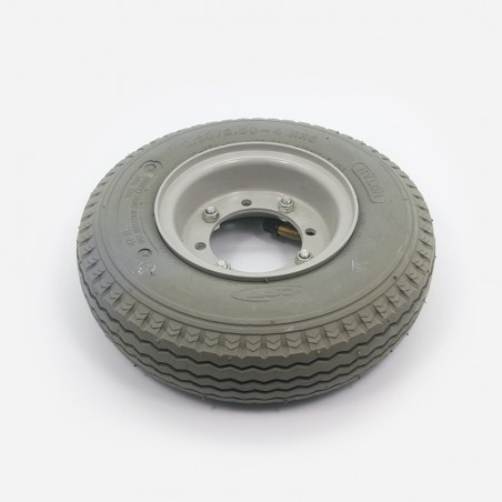 ROUE PNEUMATIQUE GRIS POUR AUTOLAVEUSE TENNANT T5300/5400