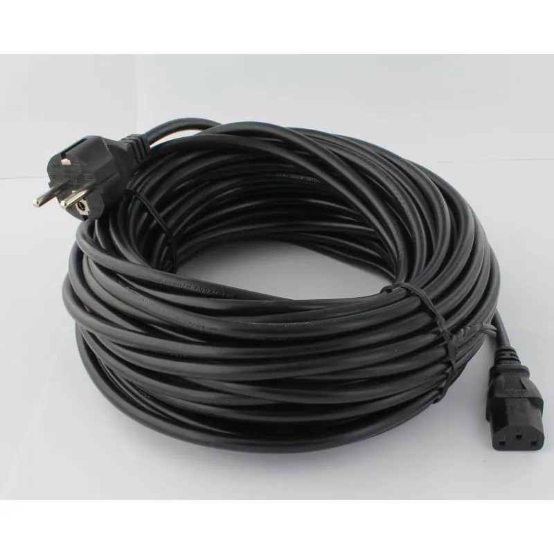 CABLE 20M NOIR (3 BROCHES)