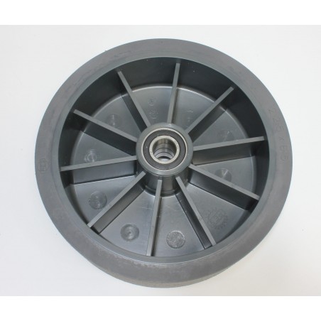 WHEEL, SCRBR, 250MM X 60MM POUR AUTOLAVEUSE TENNANT